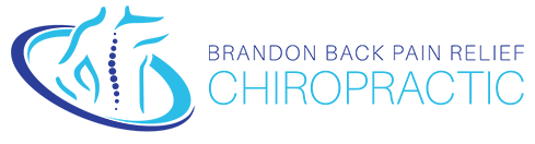 brandon back pain relief chiropractic logo long